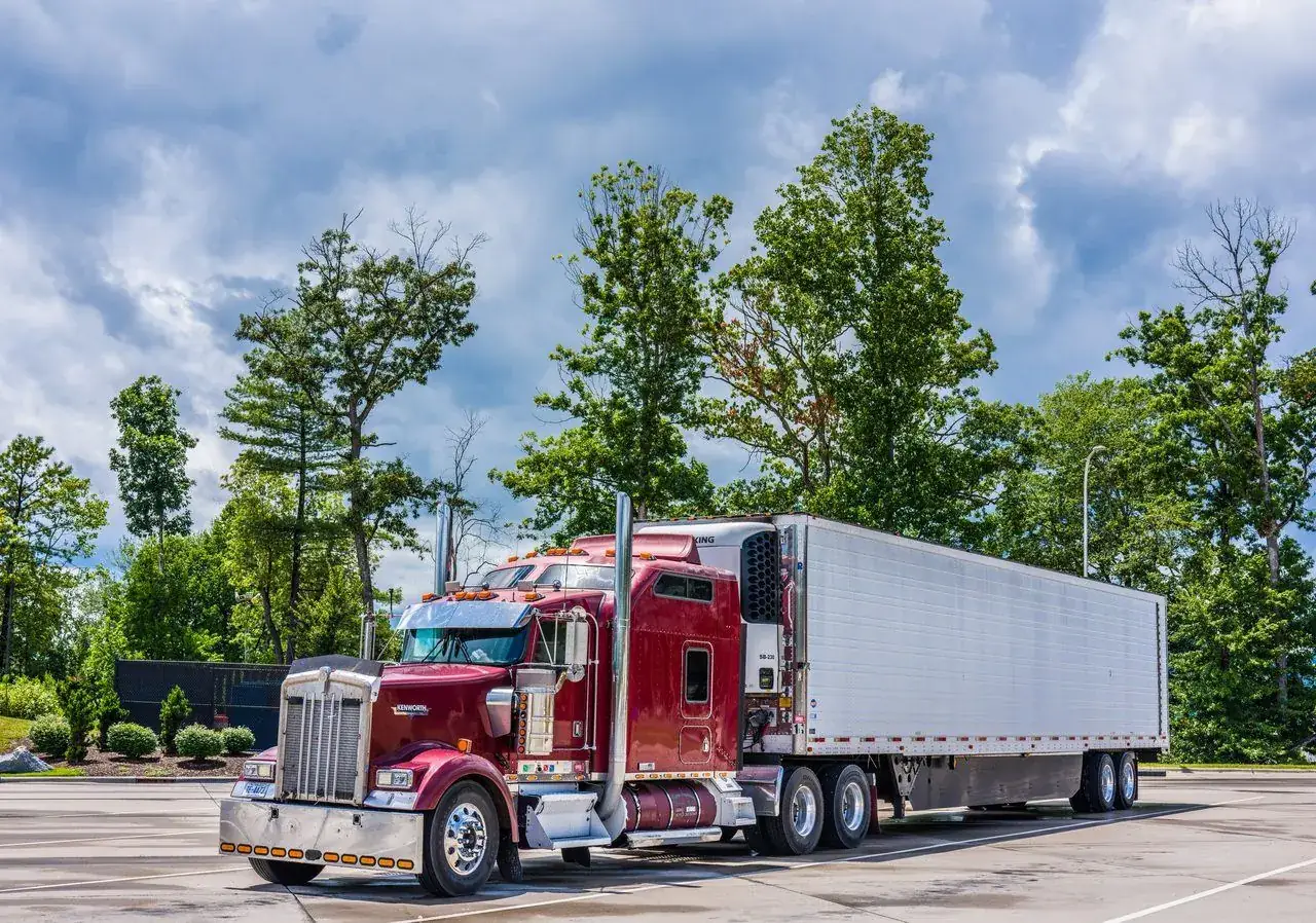 Power only semi truck tractor ready to pull a trailer